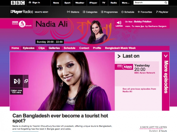 BBC Radio Asian Network screenshort